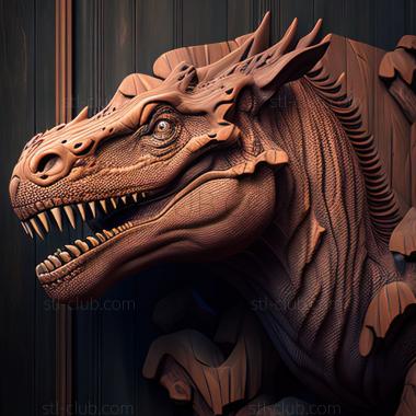 3D model st Carnotaurus (STL)